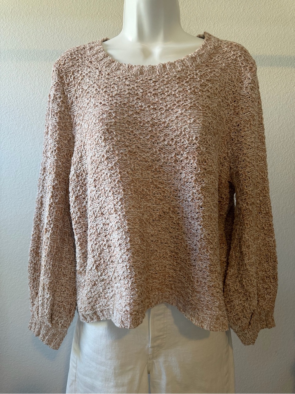 Peruvian Connection Knit Sweater Size Large